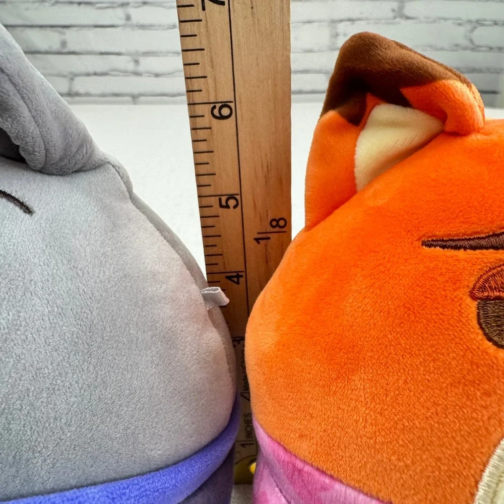 Disney Zootopia 2 Squishmallows‎ Judy Hopps and Nick Wilde Plush Set of 2